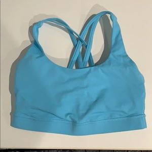 Lululemon Light Blue Sports Bra NEVER WORN